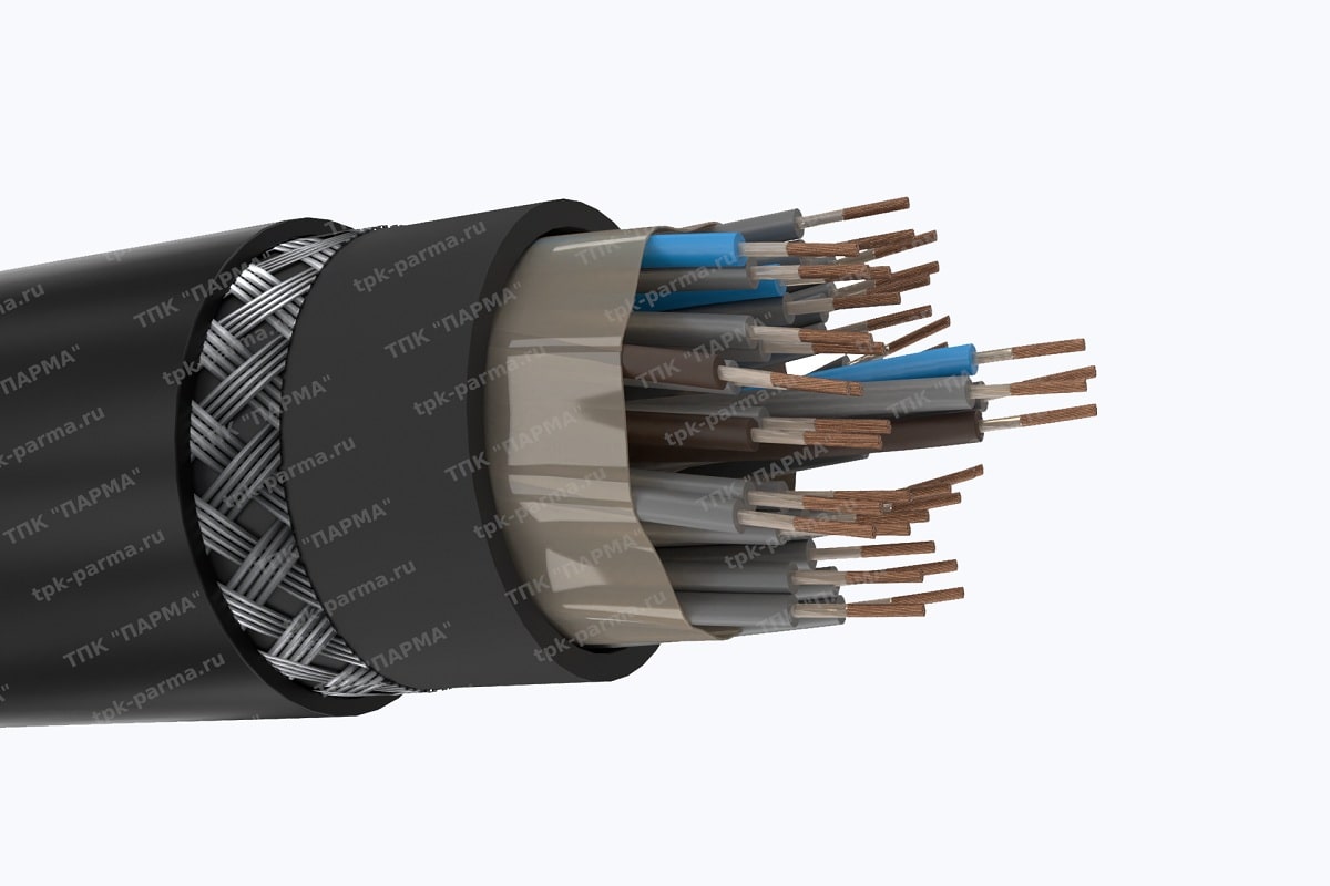 Фотография провода Кабель КНРпТЭк 74(37х2)х1