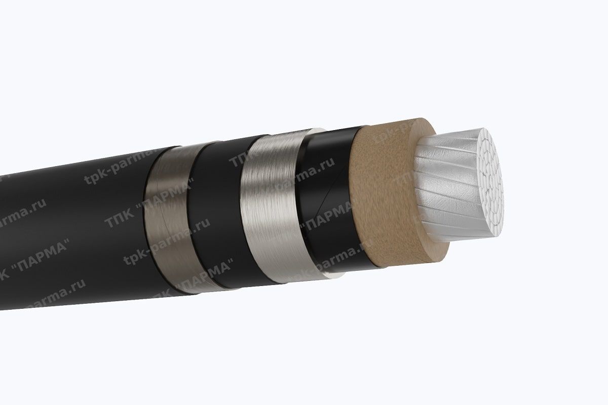 Фотография провода Кабель ААШв 1х800+2х1,5 - 1кВ