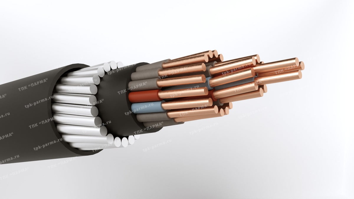 Фотография провода Кабель КВПбШв 19х1,5