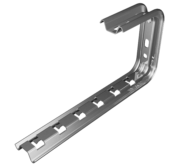 Омега подвес потолочный безвинтовой OPPBV150 INOX