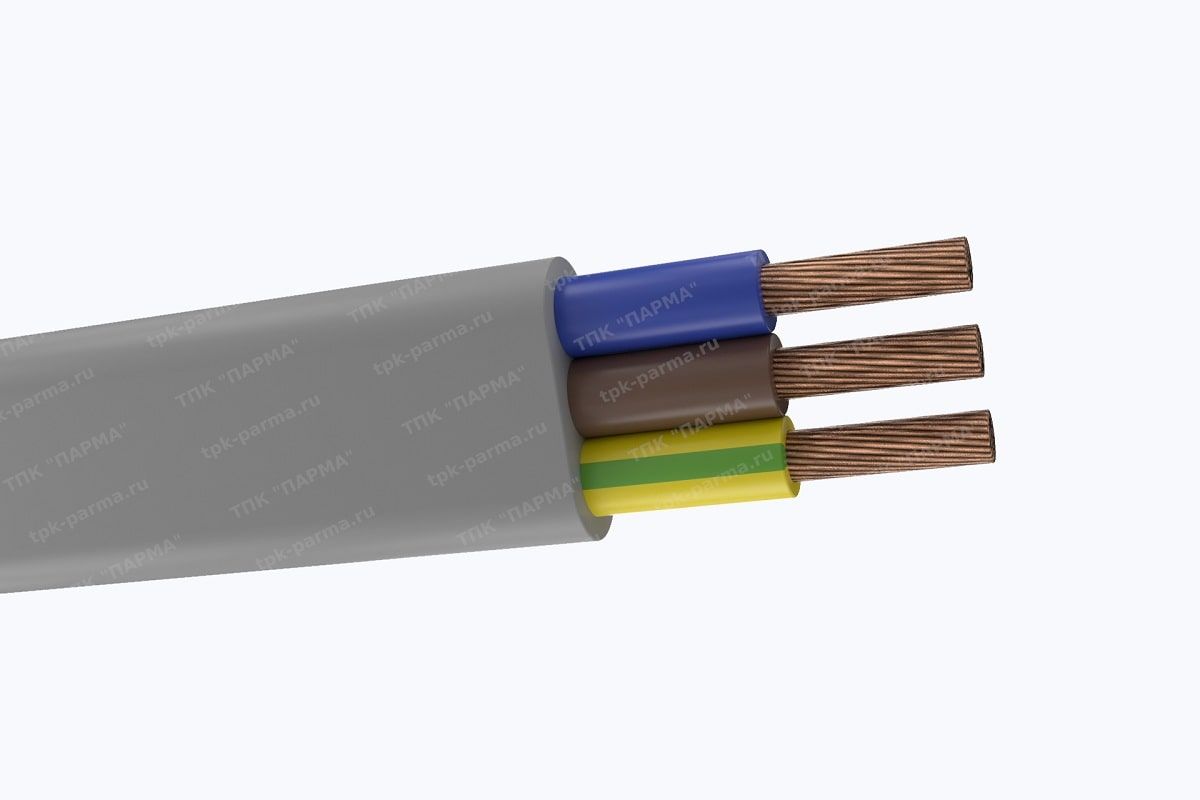 Фотография провода Кабель ПуГВВ 3х2,5