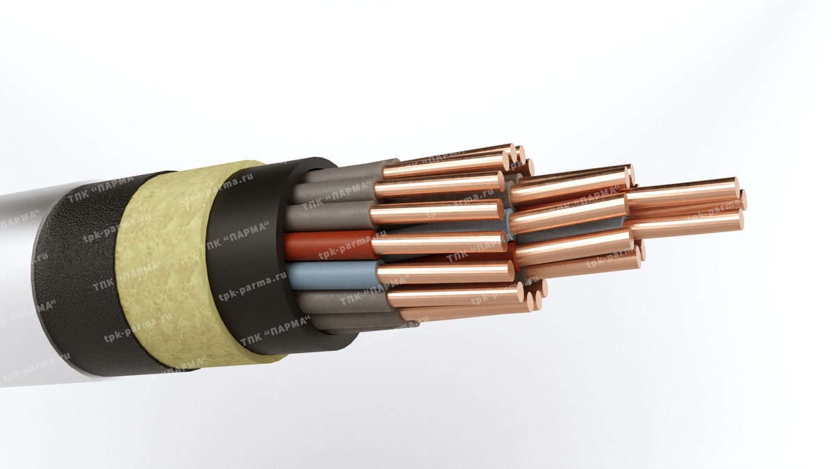 Фотография провода Кабель КРНБГ 37х2,5