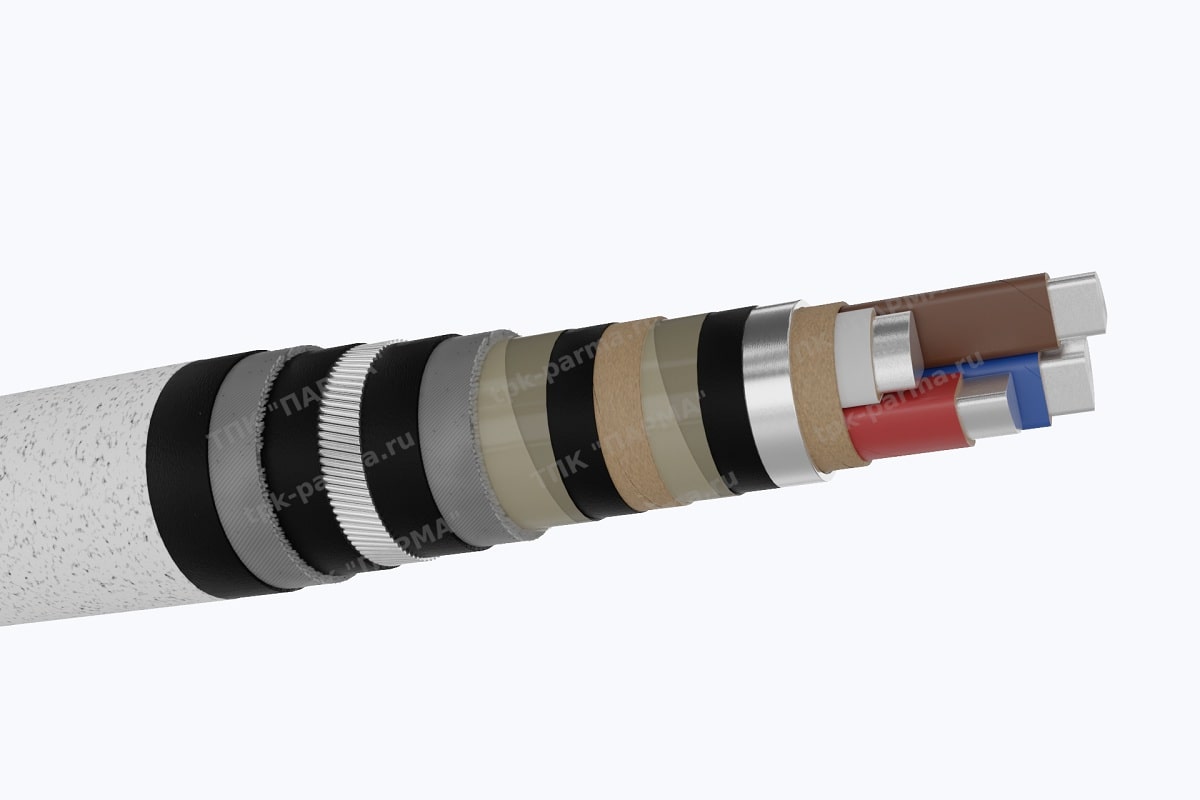 Фотография провода Кабель ААП2л 3х150 - 1кВ