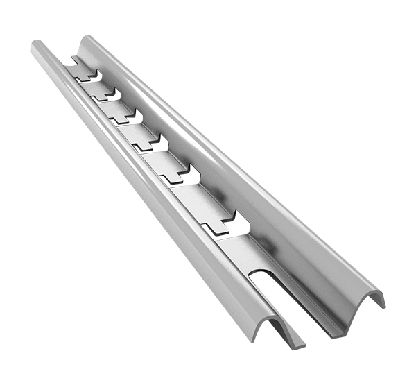 Омега подвес прямой безвинтовой OPBV150 RAL