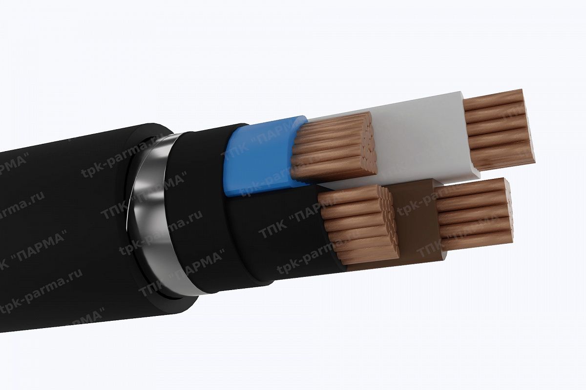 Фотография провода Кабель ВБбШв 4х120 - 1кВ