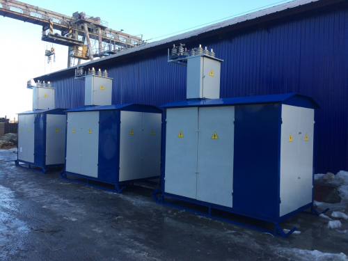 Подстанция КТПН-Т-В/К 630/6/0,4 с РЛНД передвижная тупиковая