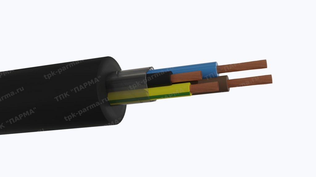 Фотография провода Кабель КГТП 3х10+1х6,0