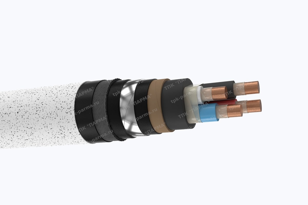 Фотография провода Кабель НРБ 3х185+1х95
