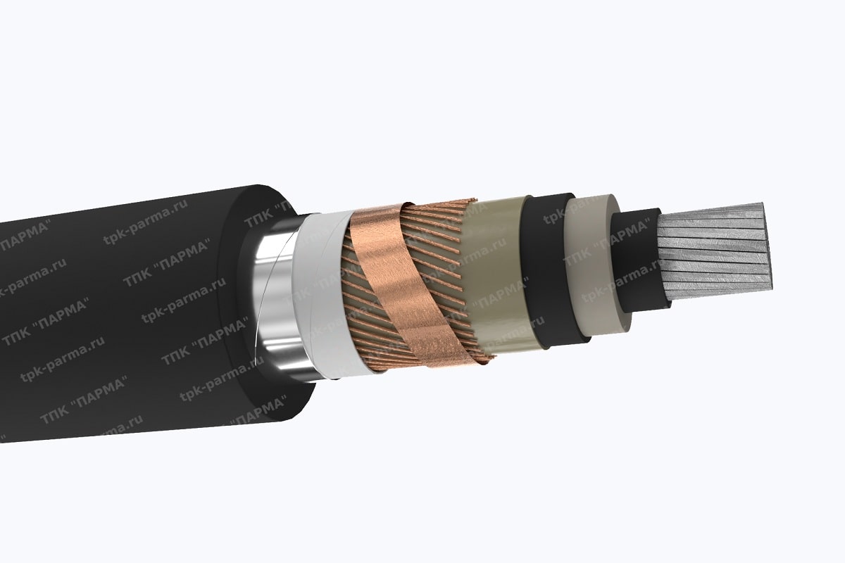 Кабель АПвПу2гж 1х350/185 - 64/110кВ
