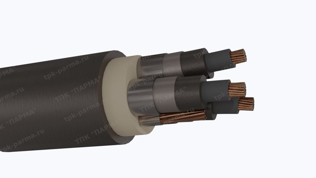 Фотография провода Кабель КГЭТ 3х70+1х16 - 6кВ