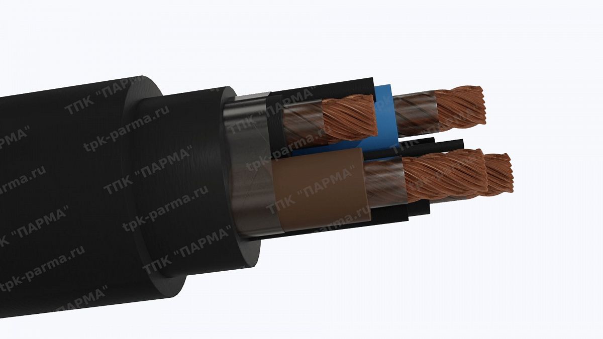 Фотография провода Кабель КПГУ 3х150