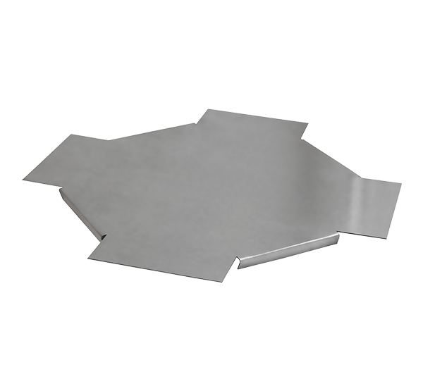 Крышка X ответвителя листового SKXOL600*2,0 RAL